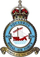626 squadron badge