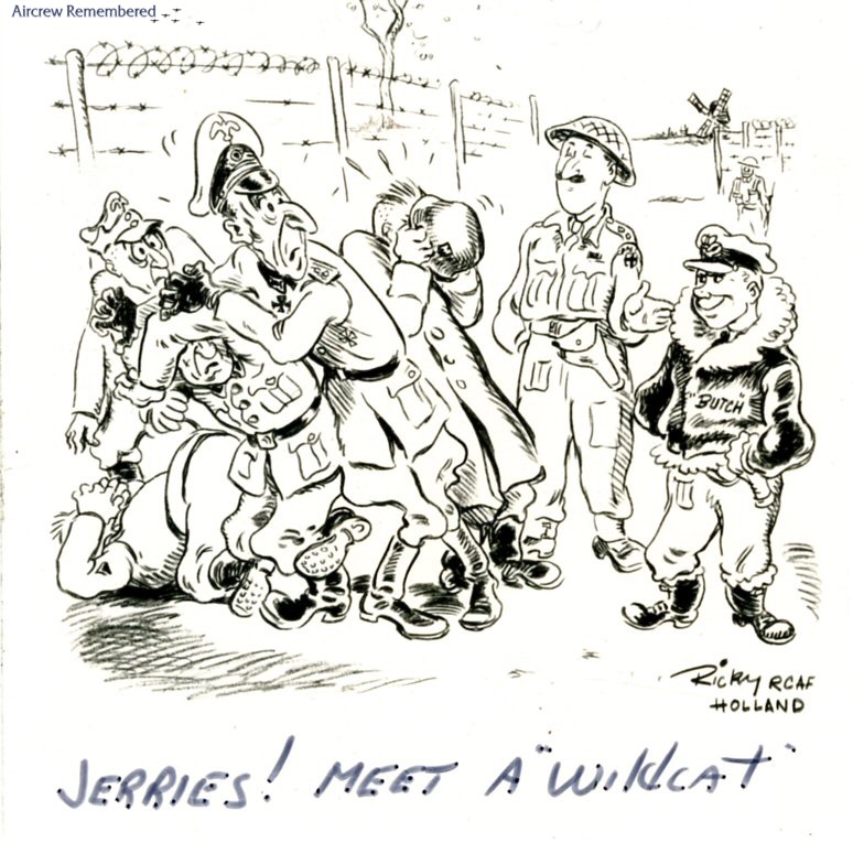Ricky cartoon 'Jerries meet a wildcat'