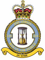 218 Squadron crest