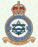 91 squadron crest