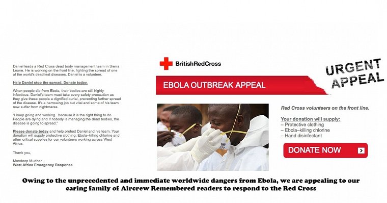 Ebola Appeal Red Cross