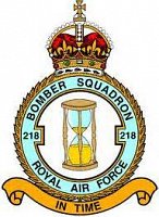 218 Squadron Crest
