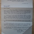 Early 1944:Letter Sq. Cdr to Surdez parents regretting  his MIA