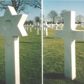  Margraten Cemetery, NL > graves of crewmbrs Becker and Randel