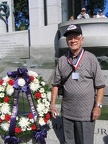 146 Mel Litke at WWII Memorial Va