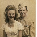 Gunner Bill Binnebose and wife 