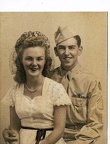 Gunner Bill Binnebose and wife 