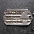 Dogtag Sarnow 'home' after 75 years.