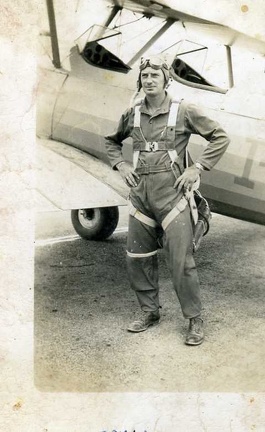 Walter Baker flight training
